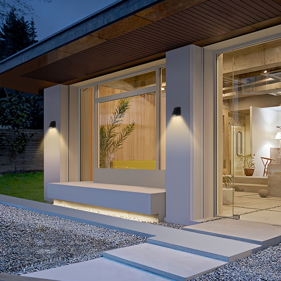 Modern LED Outdoor Wall Light – Waterproof Decorative Lighting, 3W/6W