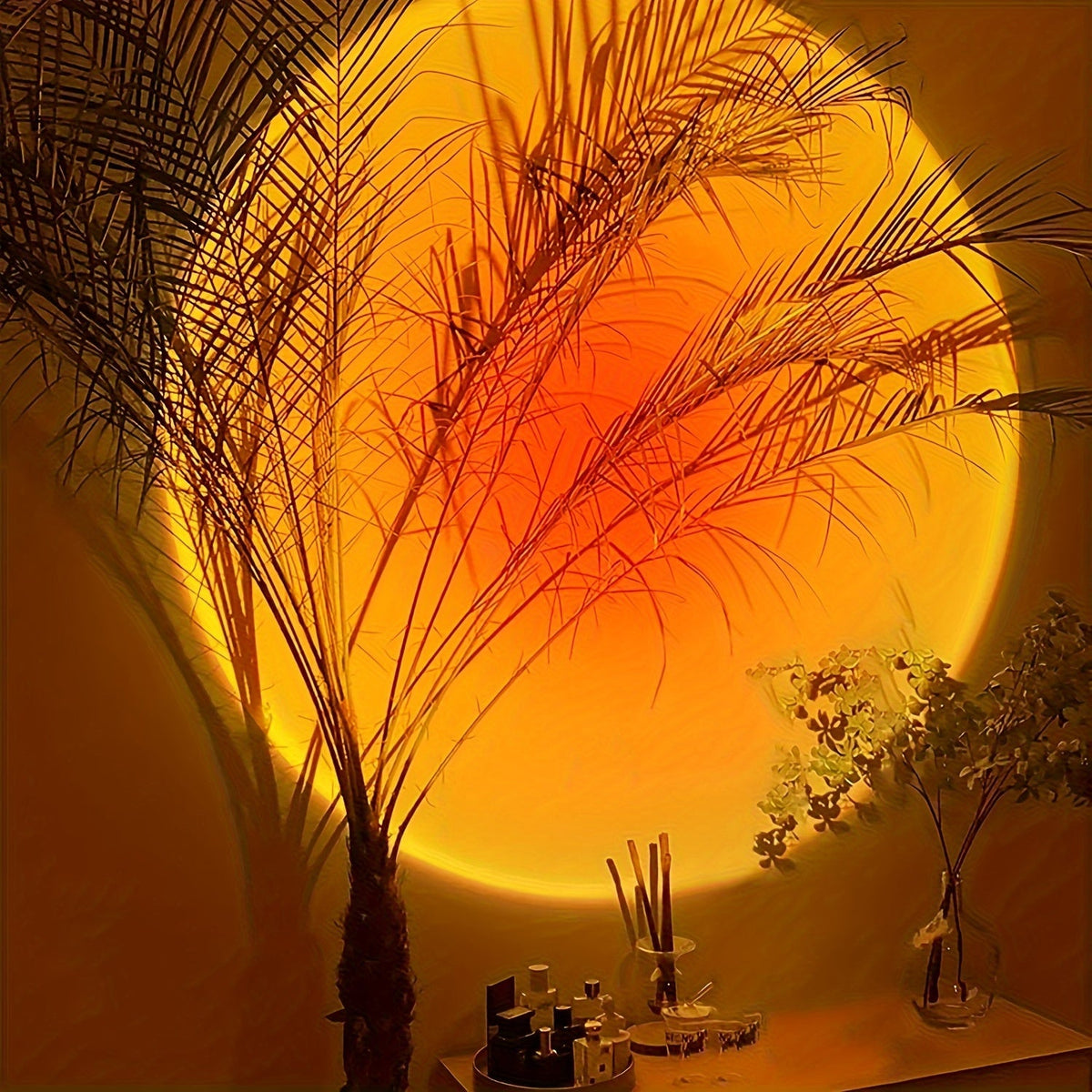Sunset Projection Lamp | USB-Powered Ambient Mood Light
