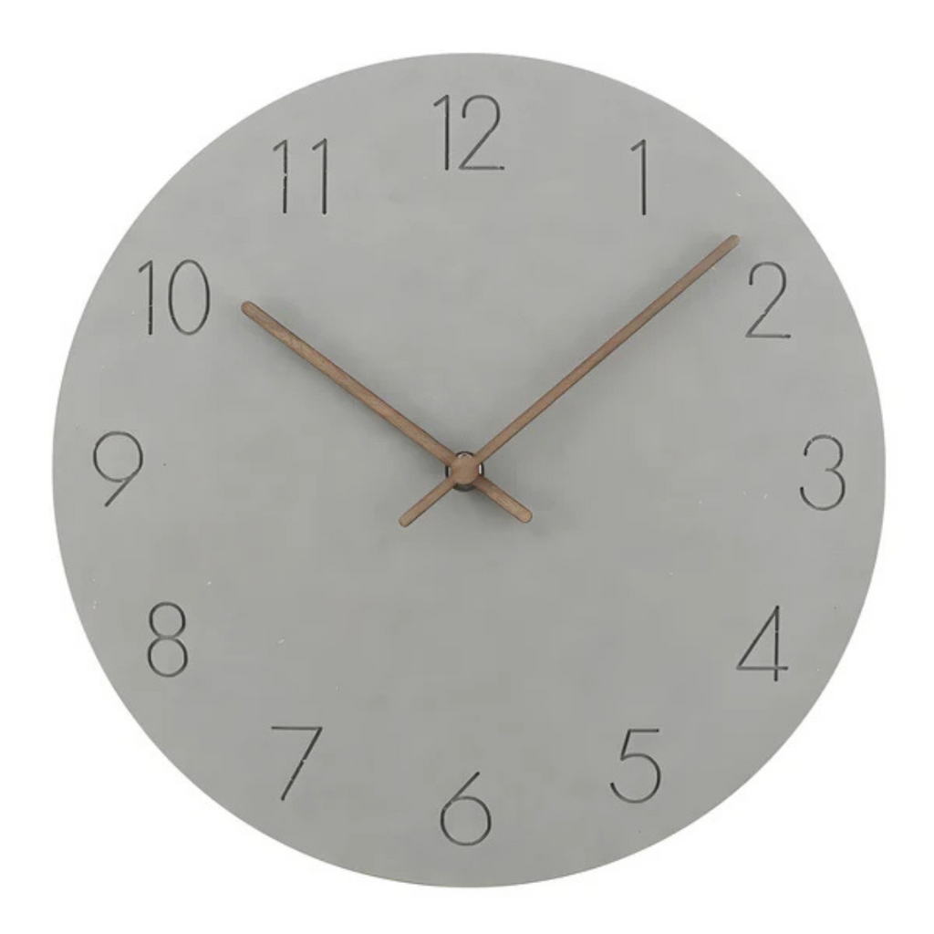 Nork Minimalist Wall Clock – Contemporary Wooden Design