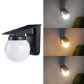 Solar Globe LED Wall Light | Smart Dimmable Outdoor Illumination
