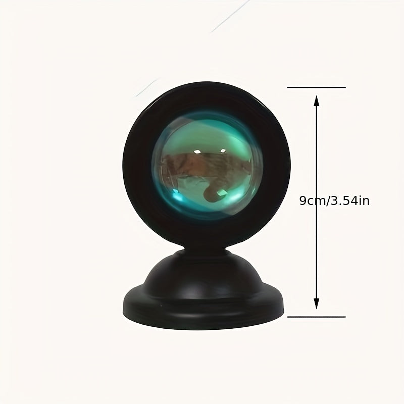 Sunset Projection Lamp | USB-Powered Ambient Mood Light