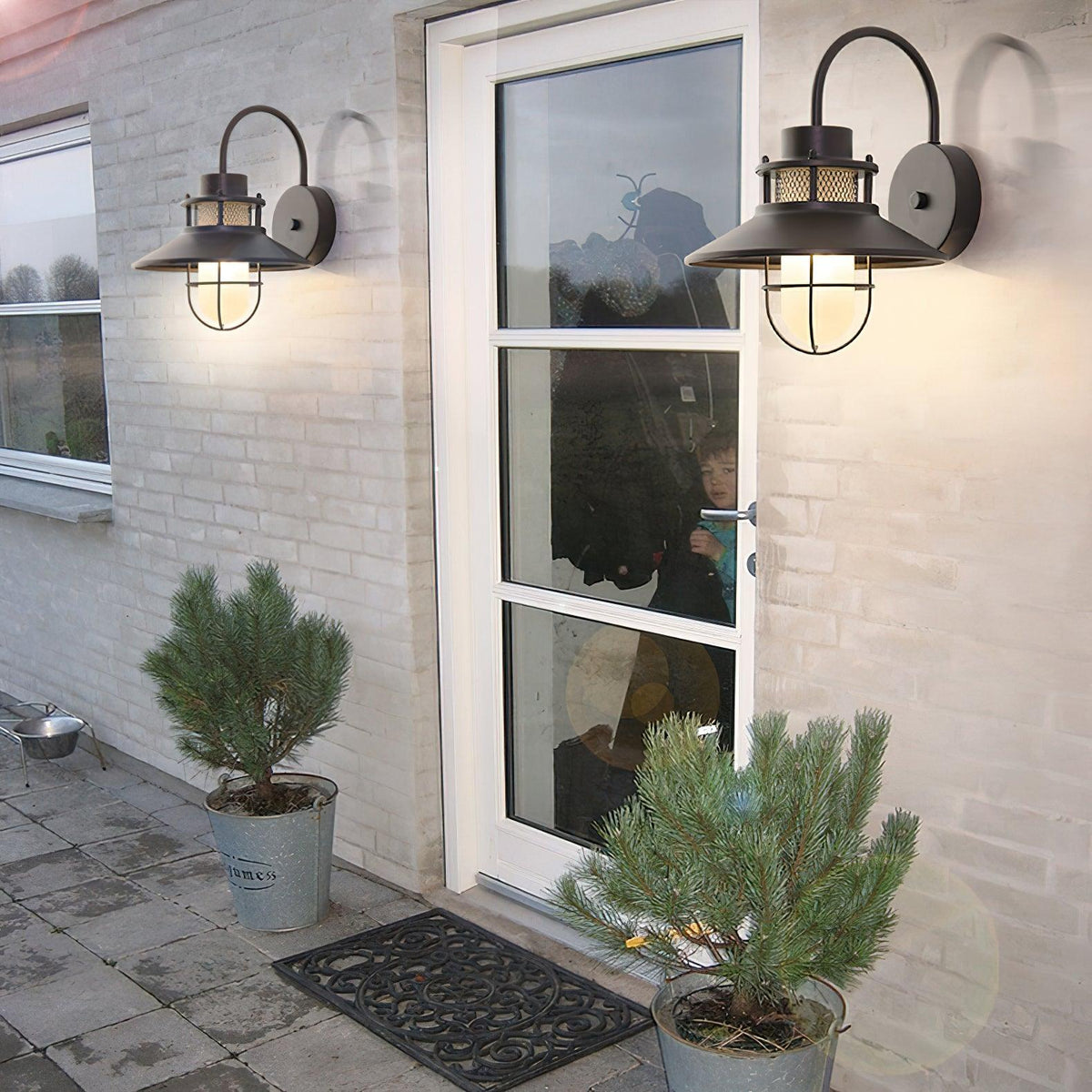 Felix Industrial Outdoor Wall Lamp – Waterproof Exterior Light Fixture