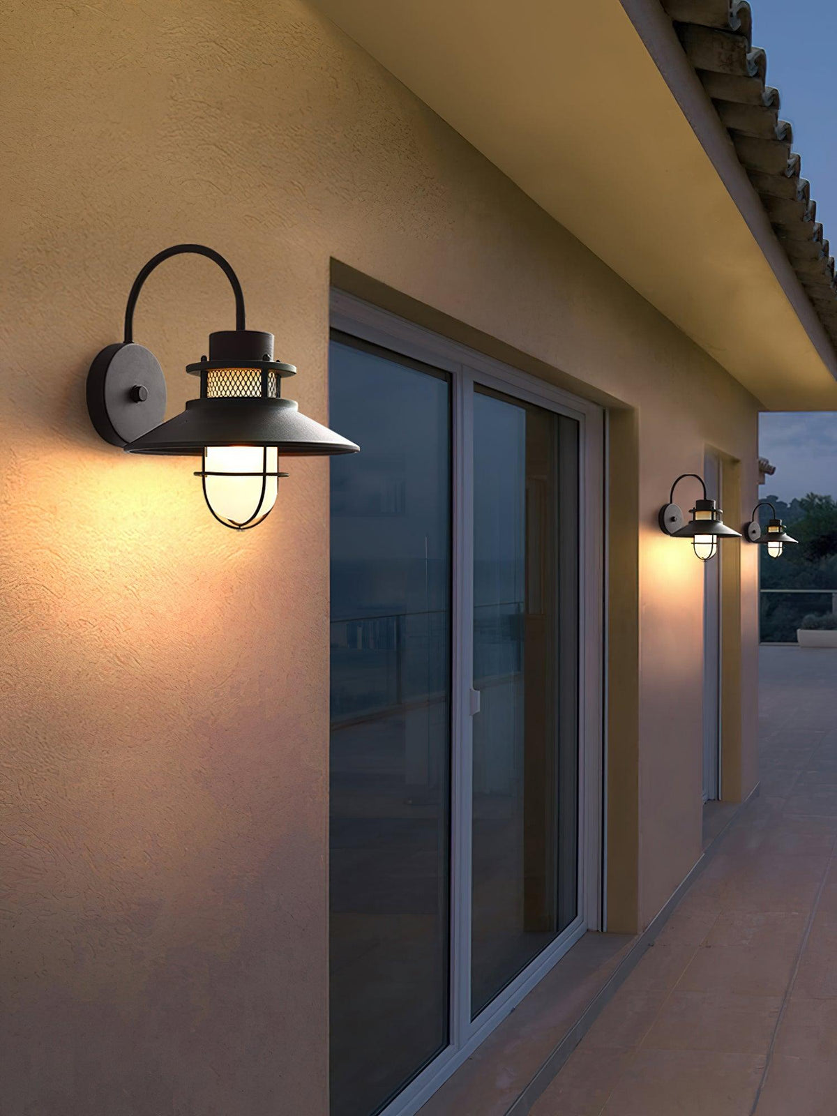 Felix Industrial Outdoor Wall Lamp – Waterproof Exterior Light Fixture