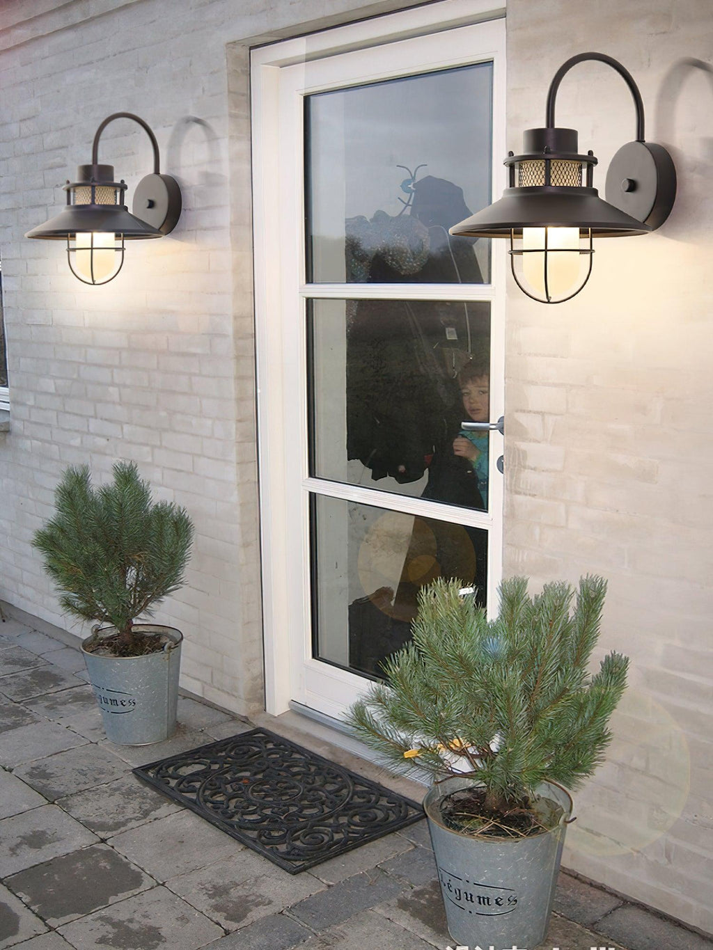 Felix Industrial Outdoor Wall Lamp – Waterproof Exterior Light Fixture