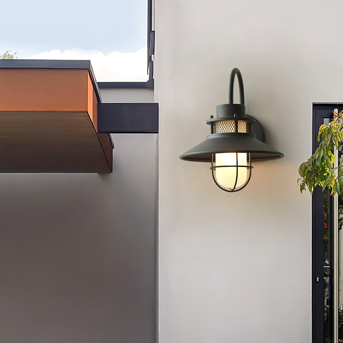 Felix Industrial Outdoor Wall Lamp – Waterproof Exterior Light Fixture