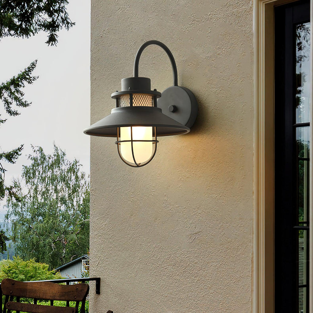 Felix Industrial Outdoor Wall Lamp – Waterproof Exterior Light Fixture