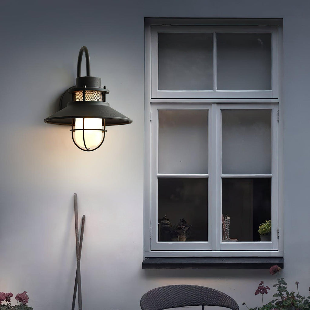 Felix Industrial Outdoor Wall Lamp – Waterproof Exterior Light Fixture