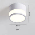 Nordic Surface-Mounted LED Downlight – 9W/15W Modern Ceiling Light