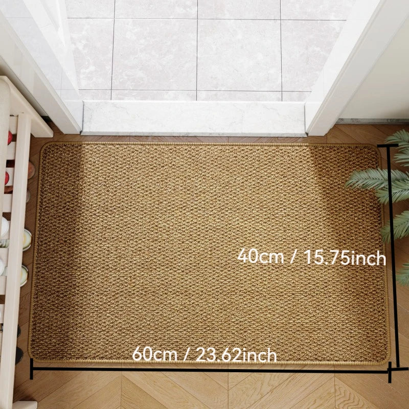 Durable Faux Jute Outdoor Doormat | Stylish Entrance Rug