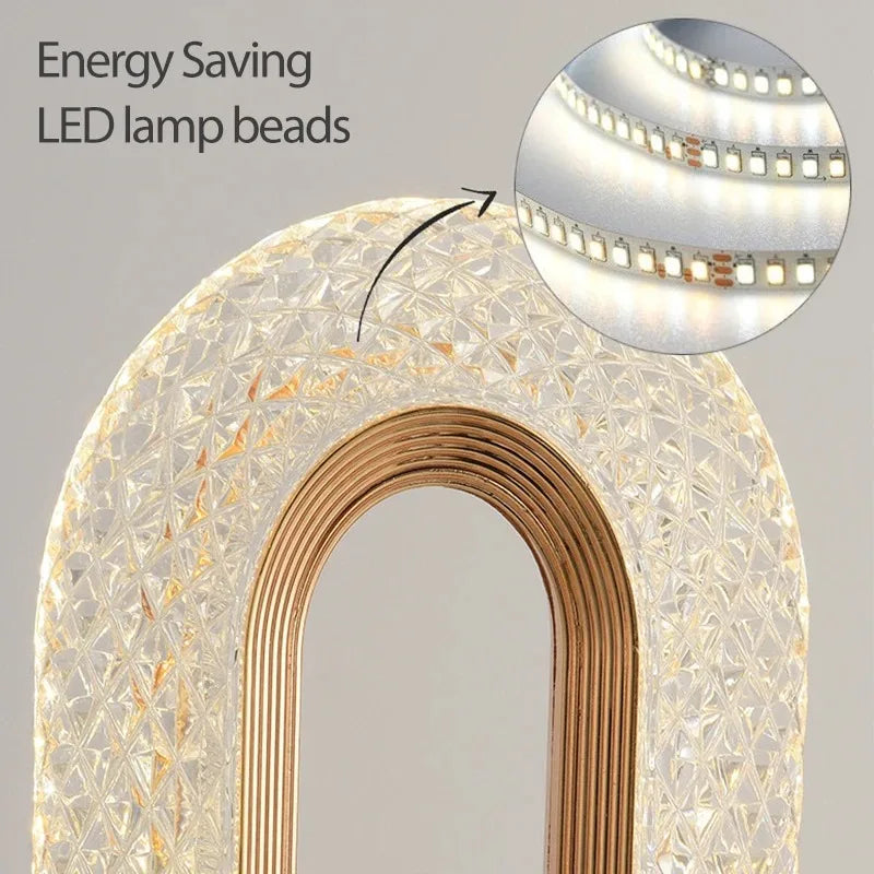 Stellora | 3D Crystal LED Night Light with Rechargeable Touch Dimming Glow