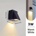 Modern LED Outdoor Wall Light – Waterproof Decorative Lighting, 3W/6W