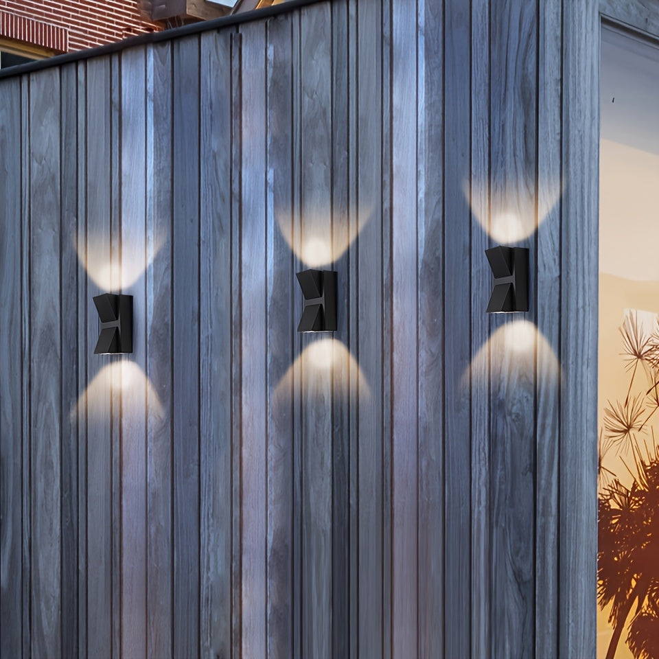 Modern LED Outdoor Wall Light – Waterproof Decorative Lighting, 3W/6W