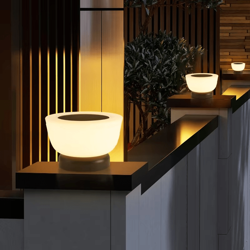 Solar-Powered Landing Light | Outdoor LED Pathway Lamp
