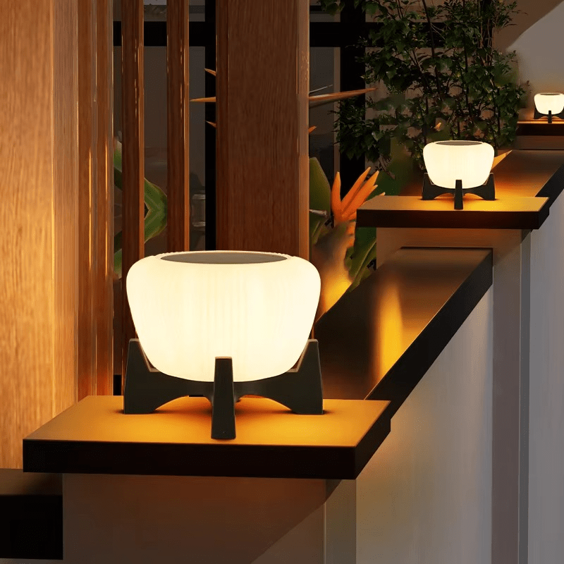 Solar-Powered Landing Light | Outdoor LED Pathway Lamp